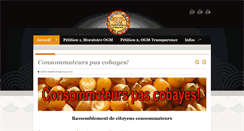 Desktop Screenshot of consommateurspascobayes.com
